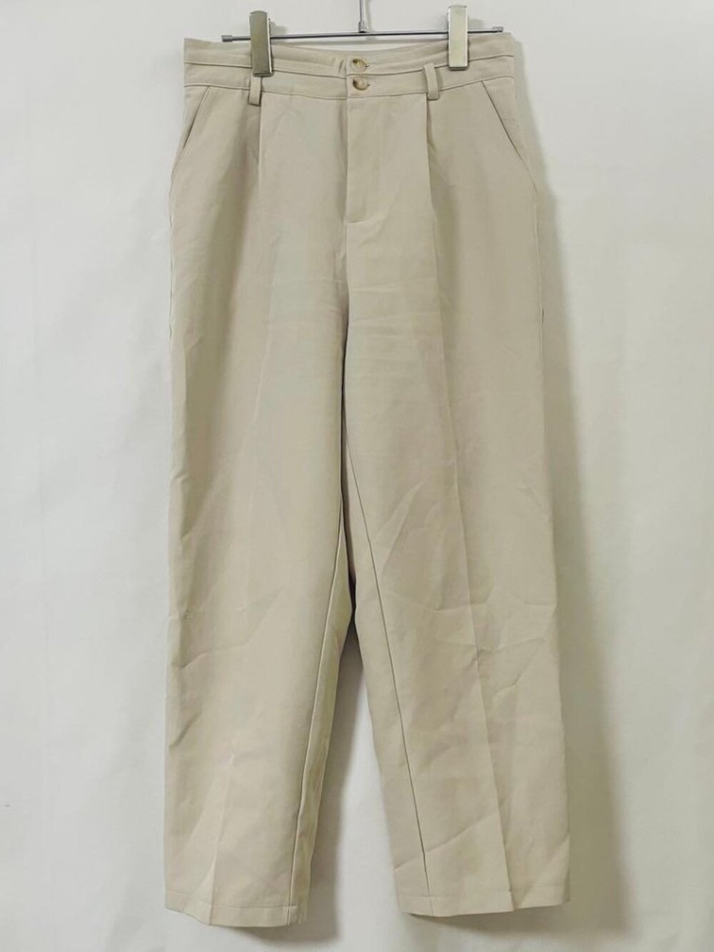 Cinem Pants Tucked Beige